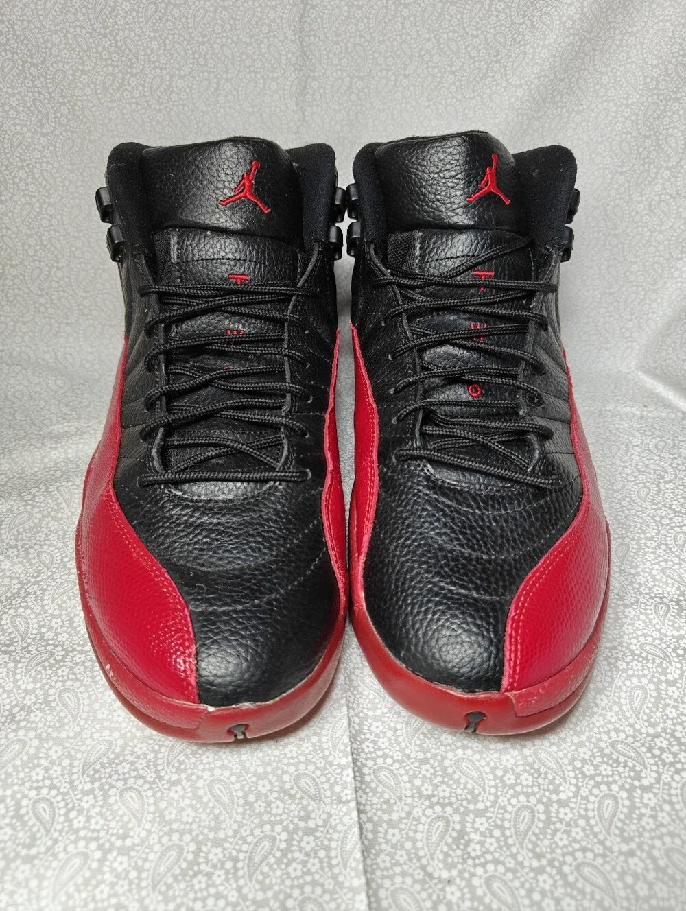Air Jordan 12 Flu Game XII Retro University Gold Black Basketball Sneaker Men 12
